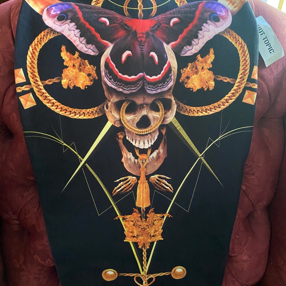 Mayan temple pencil skirt